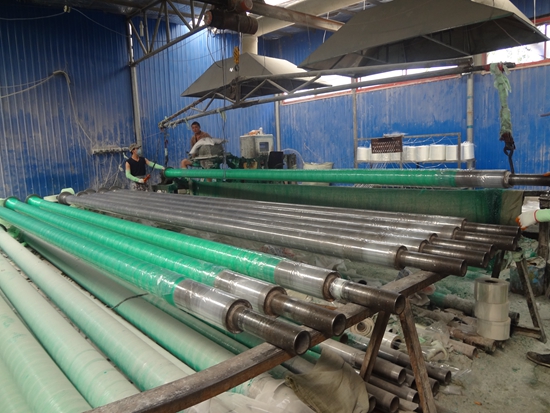 玻璃鋼電力電纜保護(hù)導(dǎo)管生產(chǎn) (2)